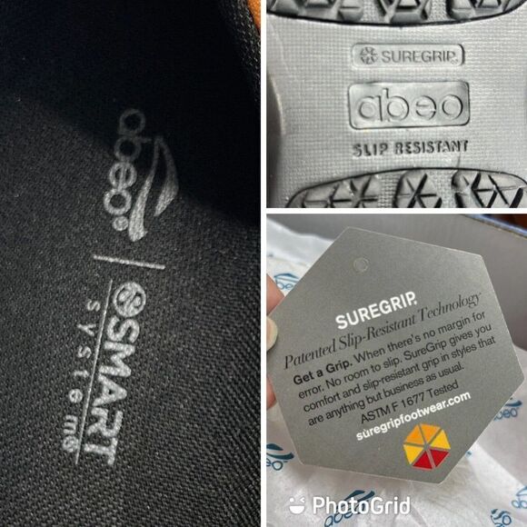 ABEO Mens Brown Shoes Size 12 M SMARTsystem Smart 3860 Slip-on Cognac - Picture 8 of 12